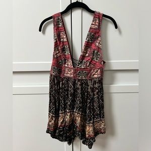 Free People size XS flowy mini dress